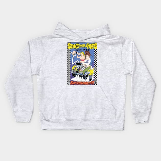 Superchanged97 Kids Hoodie by The Red Bearded Realtor